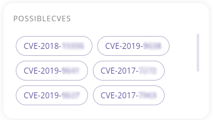 Possible CVEs