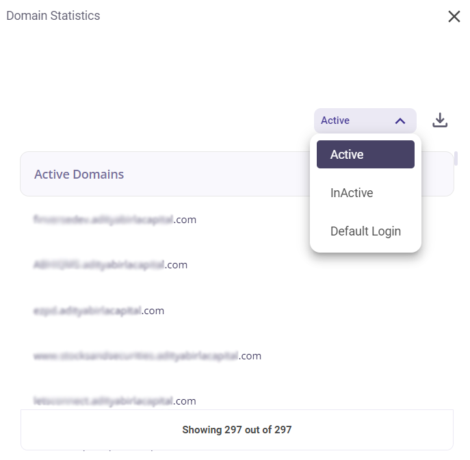 Domain Statistics 2